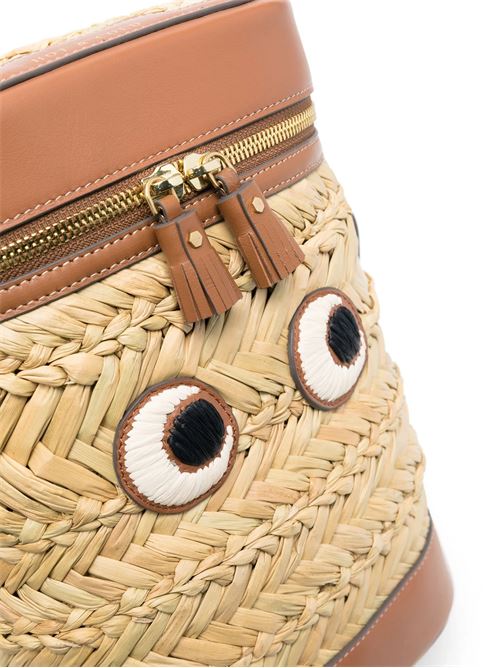 Eyes Flask Holder shoulder bag Anya Hindmarch | 167017NATURAL